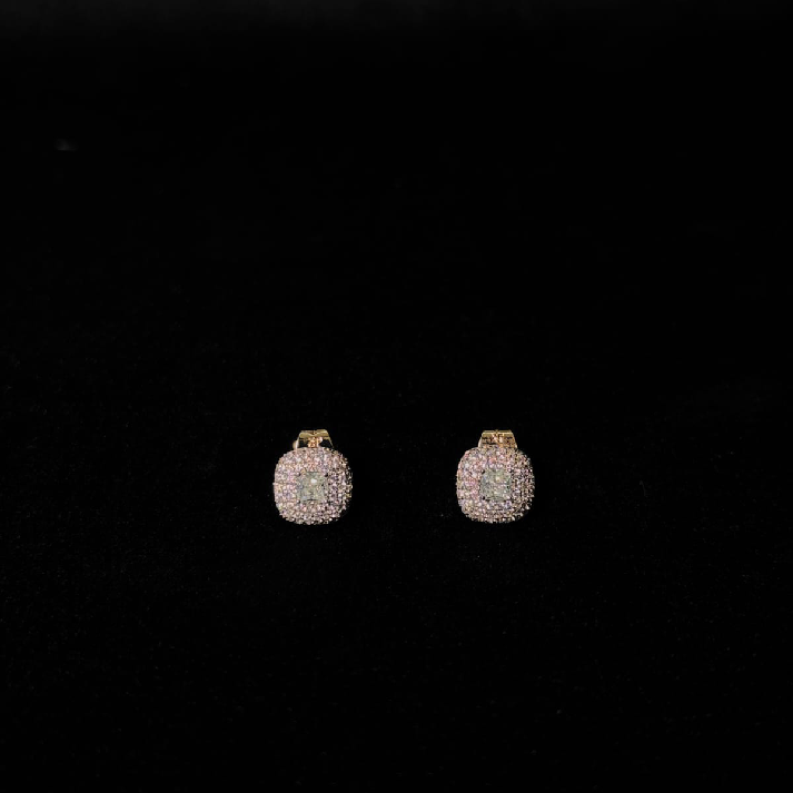 Crystal Heart Pendant Set – Necklace & Stud Earrings Combo