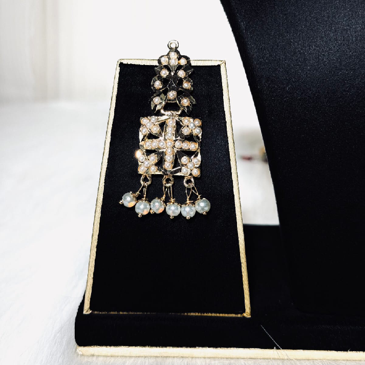 Classic American Diamond Choker Set with Matching Earrings & Ring