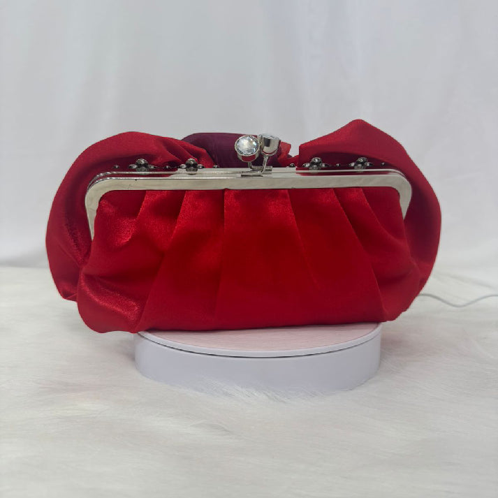 Red Scarlet Bloom Clutch