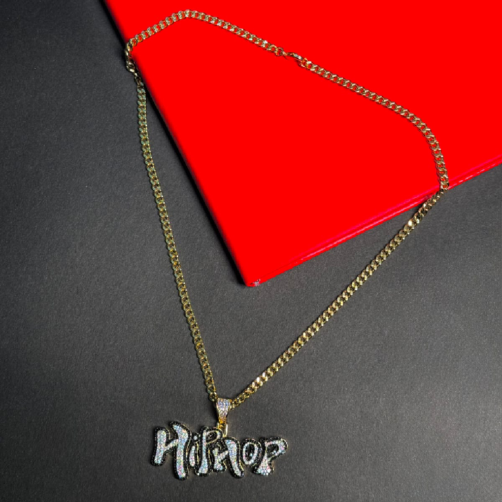 Iced Hip Hop Statement Pendant Chain for Men