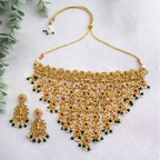 Regal Heritage Temple Necklace Set by Noore by Neetu Kaushal