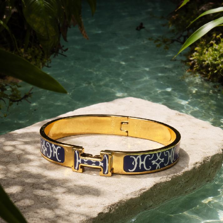 Noore by Neetu Kaushal Classic Gold Statement Bracelet for Girls