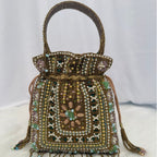 Vintage Meadow Potli