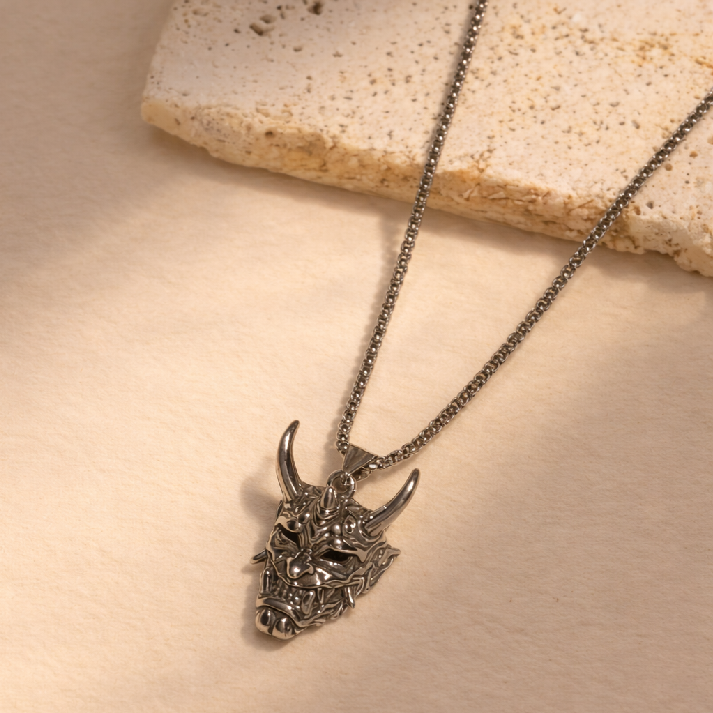Dragon Head Statement Pendant Chain