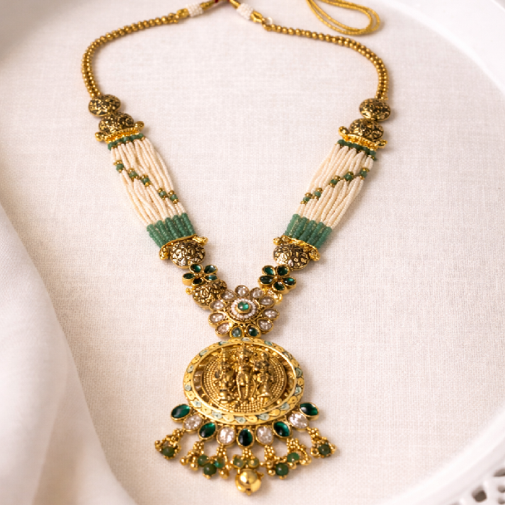 Noore Divine Temple Heritage Necklace