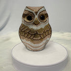 Gold & Bronze Owl Crystal Clutch – Noore by Neetu Kaushal