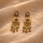 Antique Temple Charm Necklace Set by Noore by Neetu Kaushal