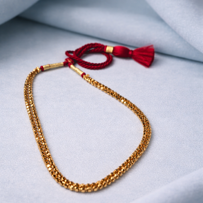 Noore Classic Gold Chain Necklace Set