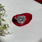 Royal Sparkle Ring & Statement Bracelet Combo