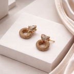 Noore Luxe Snake Statement Necklace Set