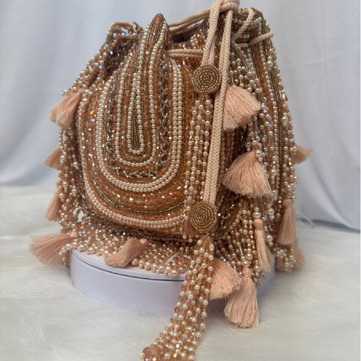 Crystal Bloom Potli – Noore by Neetu Kaushal