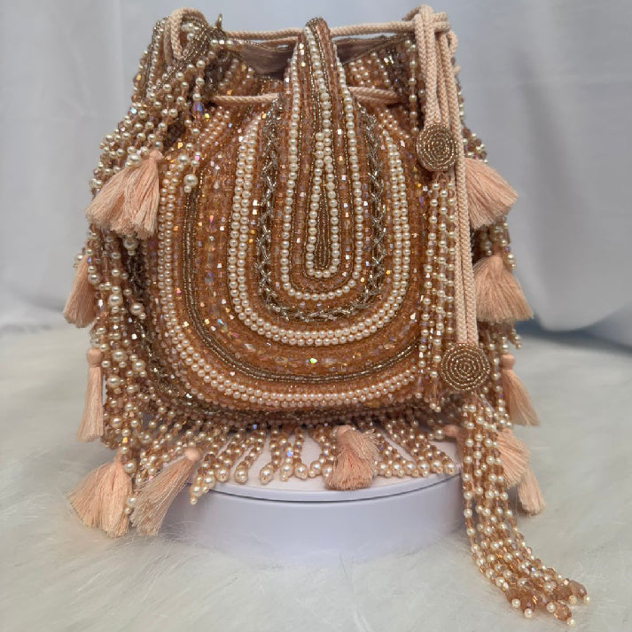 Crystal Bloom Potli – Noore by Neetu Kaushal