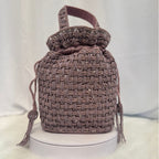 Dusty Rose Weave Potli – By Noore