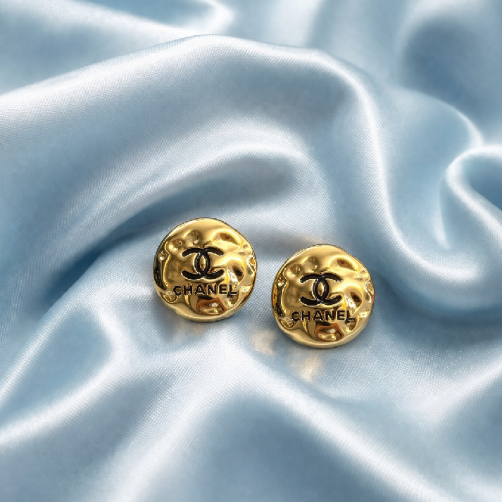 Classic Gold Signature Stud Earrings