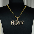Iced Hip Hop Statement Pendant Chain for Men