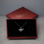 Celestial Heart Crystal Pendant Necklace | Noore by Neetu Kaushal